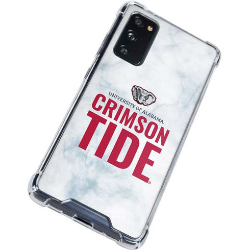 University of Alabama Crimson Tide Net Galaxy S20 FE Clear Case